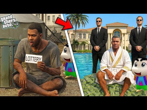 Franklin Shinchan Become Poor To Rich 🤑😱| GTA 5 ! 