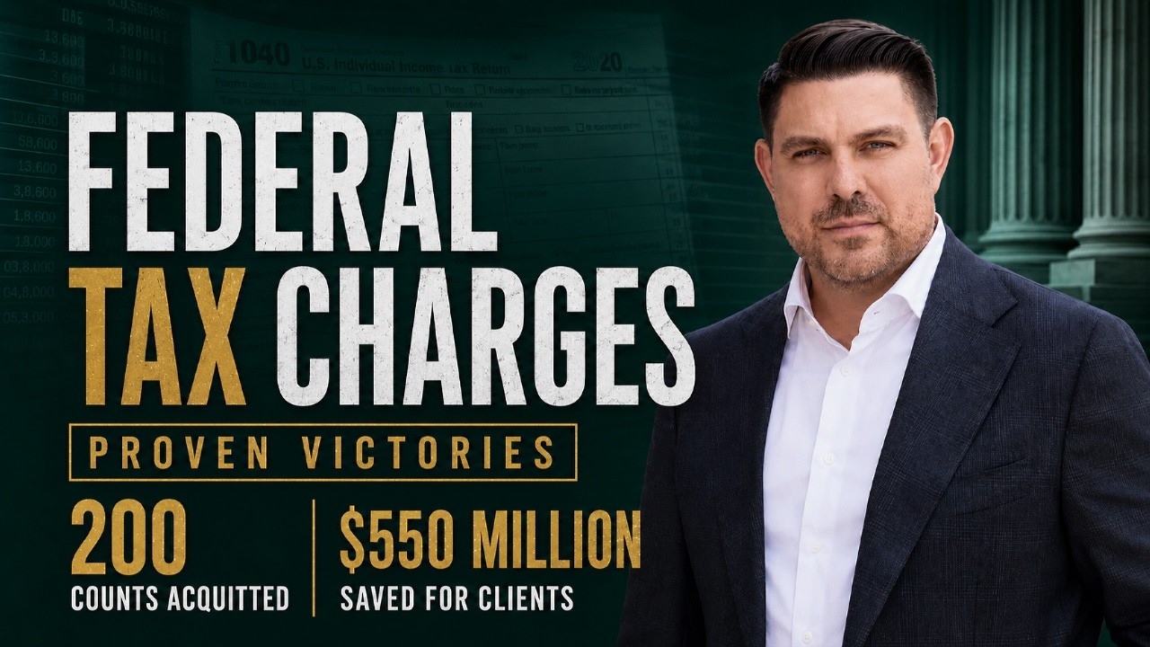 Successfully Defending Tax Evasion Charges