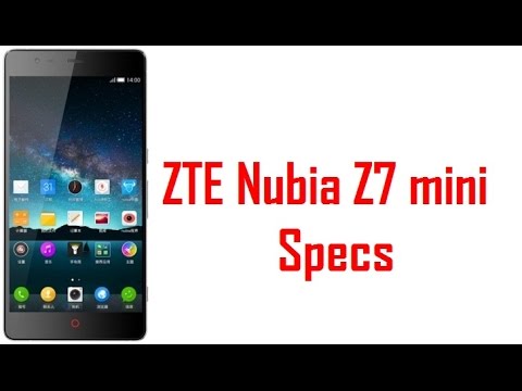 ZTE Nubia Z7 mini Specs & Features