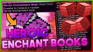 *NEW* HEROIC ENCHANTMENT BOOKS & GODLY CHESTS OPENING!! CosmicPvP FACTIONS Remastered #12