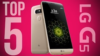 Top 5 LG G5 New Features!
