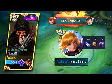 GOODBYE FANNY YOUR CABLE IS NOT ENOUGH | NATALIA BEST BUILD 2023 | MLBB