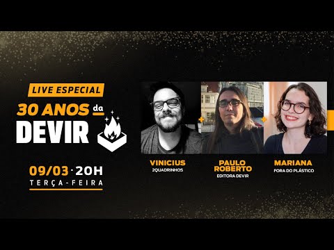 DEVIR 30 ANOS, LANÇAMENTOS, NOVO FORMATO E MAIS | Com Paulo Roberto e Mariana (Fora do Plástico)