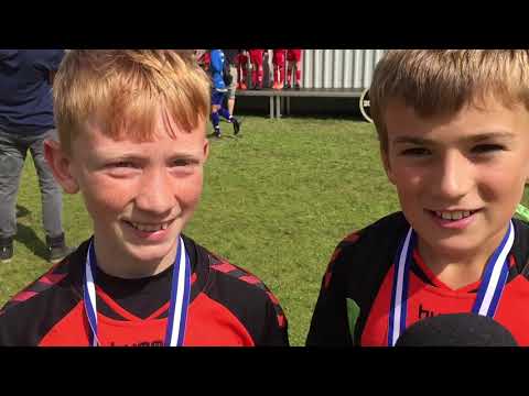 Guld til IF Lyseng Fodbold i U11 i C rækken til XL Bording Cup 2019