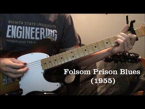 Folsom Prison Blues (1955) by Johnny Cash - Luther Perkins Instrumental