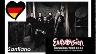 ESC 2014 - NF Germany - Santiano - The Fiddler on the Deck (Snippet)