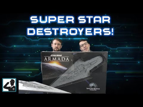 Star Wars Armada Battle Report | WAVE 8 | SUPER STAR DESTROYERS!