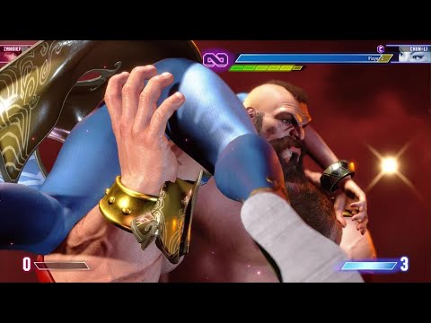 Zangief Critical Art on Chun-Li - Street Fighter 6
