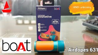 Boat Airdopes 631 💥 best quality earbuds unboxing!!