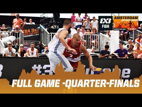 France vs. Latvia - Quarter-Finals - Full Game - FIBA 3x3 Europe Cup 2017