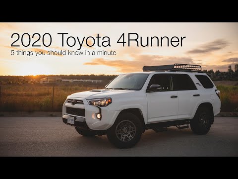 5 Things you Should Know About the 2020 Toyota 4Runner Venture