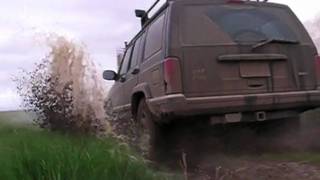 preview picture of video 'Lovers Lane - A day off of work and a 4 wheeling mudding adventure in Potter Nebraska'