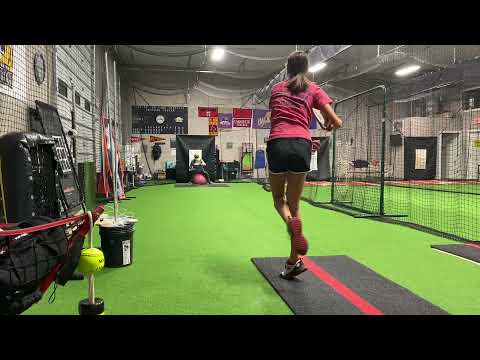 Lauren Lamme - 2021 Freshman Year Pitching (LHP) and Hitting Softball Highlights - Class of 2024