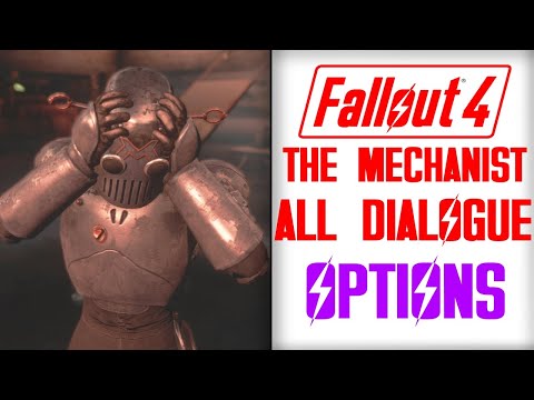 Fallout 4: The Mechanist - All Dialogue Options