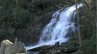 preview picture of video 'Glen Cannon Falls, Pisgah Forest, NC'
