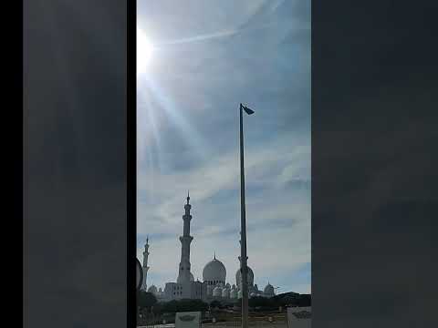 അബൂദാബി Sheikh Zayed grand mosque😍
