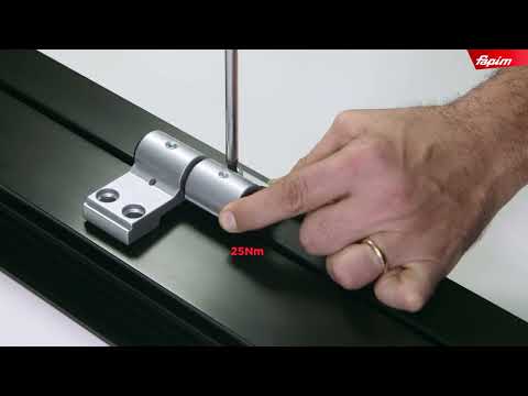 Paumelle à vissage direct - pour porte d'entrée 160 kg - Loira+ FAPIM