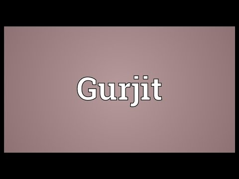 Gurjit Meaning