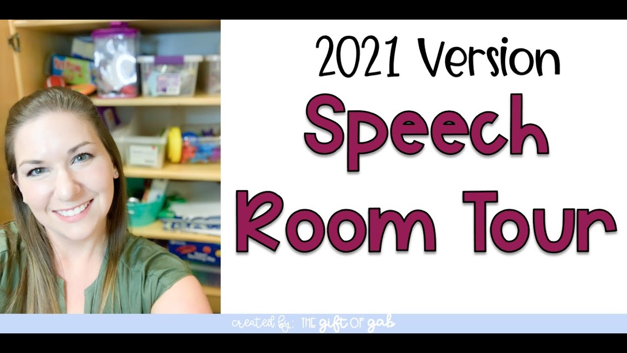 Speech Therapy Room Tour 2021