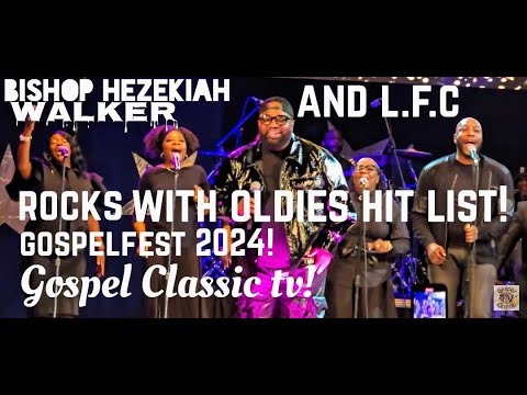 BISHOP HEZEKIAH WALKER & LFC @MCDONALD'S GOSPELFEST 2O24! SYMPHONY HALL NEWARK NJ!