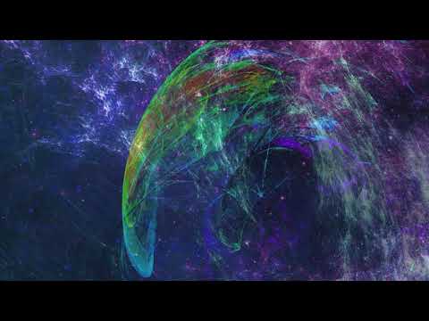 Abstract Fractal Flame Motion Art 4K UHD Colorful Ambient TV Visuals Background