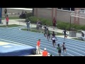 Tracey Weekes at 4 X100m North Carolina High School Track Meet 5/2014