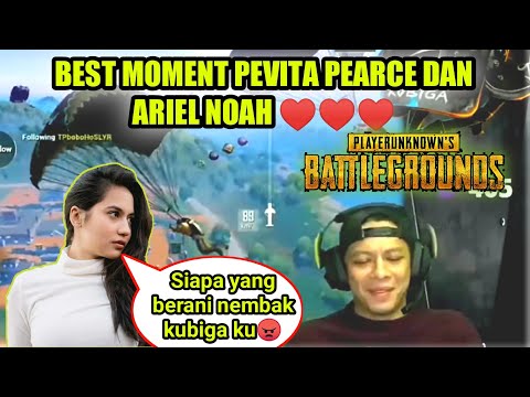 MOMENT SPECIAL, KETIKA PEVITA LINDUNGI ARIEL NOAH TAPI KOK GINI | PUBG Mobile