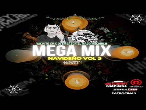Mega Mix Navideño Vol.5 (Wichito SV Ft DJ Emerson) 🎄 System Music Producciones