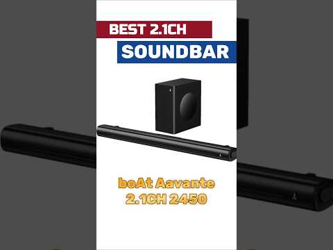 Thumbnail for boAt Aavante 2.1 2450 Soundbar | Best 2.1 Channel Soundbars Under 20000 in India 2026