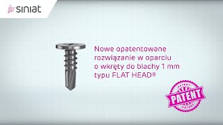 Wkręt samowiercący FLAT HEAD 4,2x13 mm do blachy 1 mm* (Foto 2)