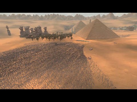 1000 Modern soldiers VS 30,000 Egyptian Warriors | Ultimate Epic Battle Simulator 2
