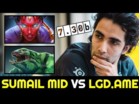 SUMAIL Mid vs AME — Queen of Pain vs Scepter Tidehunter