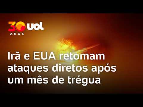 Conflito no Oriente Médio: Irã e EUA retomam ataques diretos após um mês de trégua