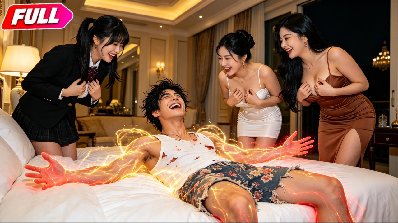 رجل رُفعت عنه اللعنة بعد ليلة مع 3 أخوات، والآن هن يتنافسن كل ليلة للنوم معه!