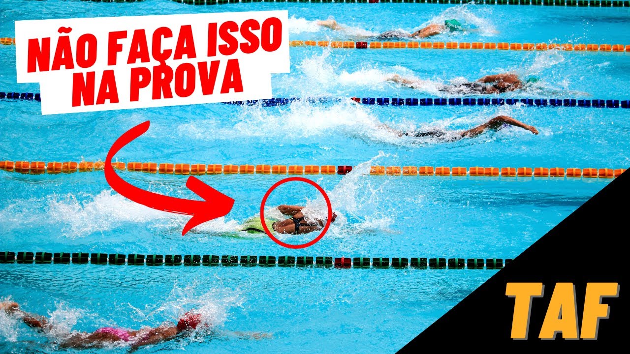 ERROS COMUNS NO TAF (NATAÇÃO) QUE VALEM SEGUNDOS PRECIOSOS