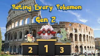 Rating Every Generation 2 Pokémon - Part 1