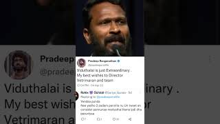 Download lagu #vetrimaaran fans forcing #pradeep to call vetrimaran as sir 🔥😎 mp3