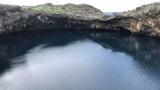 【下地島】通り池（南側・海側）