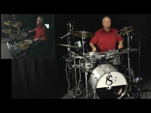 Testvideo Proberaum nach Umbau mit Drumcover von Think