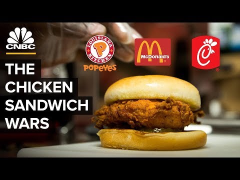 McDonald's, Popeyes, Chick-Fil-A And The Chicken Sandwich Wars