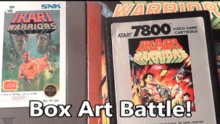 Ikari Warriors Box Art Battle: NES VS ATARI - The No Swear Gamer
