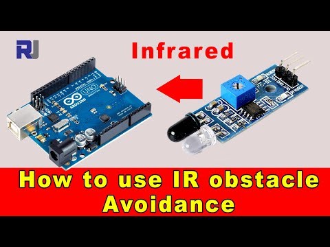 Modulo di evitamento degli ostacoli a infrarossi per Arduino con codice RJT38