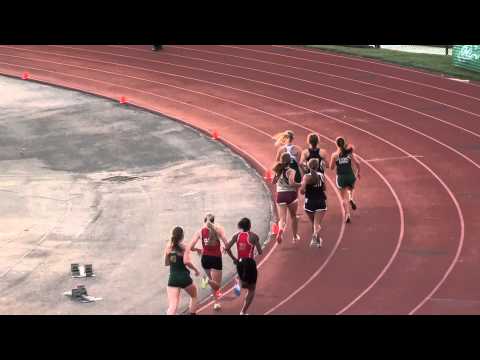 2012 OHHSA Div 1 SW District Prelims - Girls 800m Run (heat 2/2)