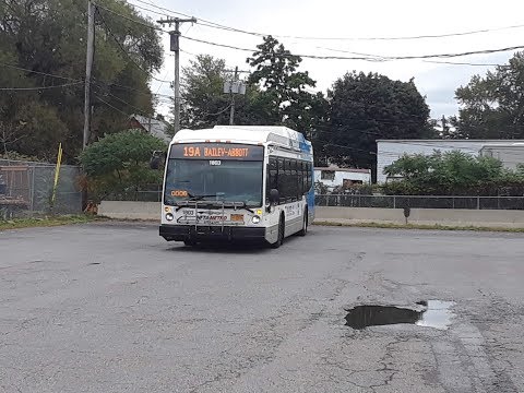 NFTA Metro Ride Route 19A Inbound Bus 1803 - 2018 Novabus LFS CNG