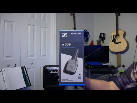 Sennheiser e609 Instrument Mic Review And Demo
