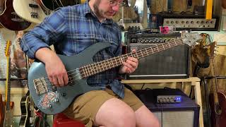 Video thumbnail for 2000s ESP LTD B-50 electric bass guitar by Jake Wildwood & Co