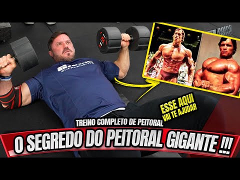 APRENDA OS SEGREDOS DE UM PEITORAL GIGANTE - VÍDEO AULA