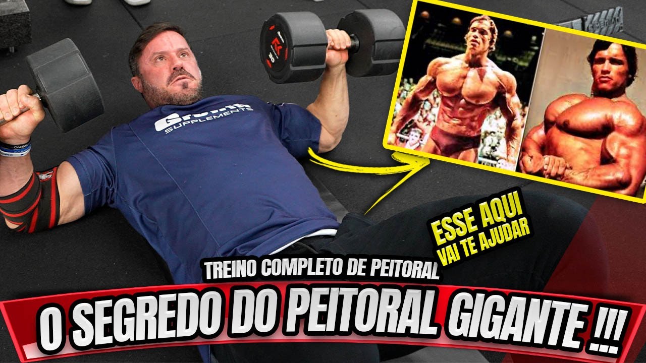 APRENDA OS SEGREDOS DE UM PEITORAL GIGANTE - VÍDEO AULA