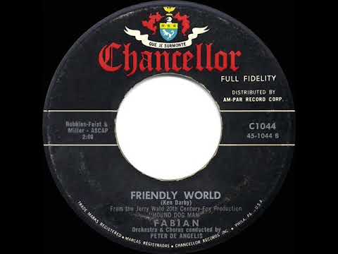 1959 HITS ARCHIVE: This Friendly World - Fabian