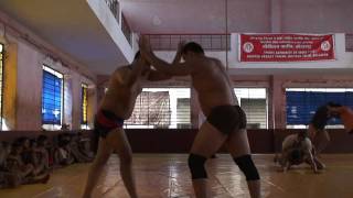 preview picture of video 'Wrestling training at akhara in Kolhapur'